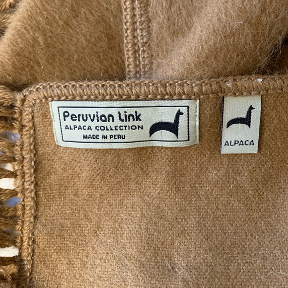 Peruvian Link 100% alpaca woven scarf - Picture 5 of 6